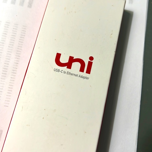 UNI USB-c to Ethernet adapter - Picture 2 of 2